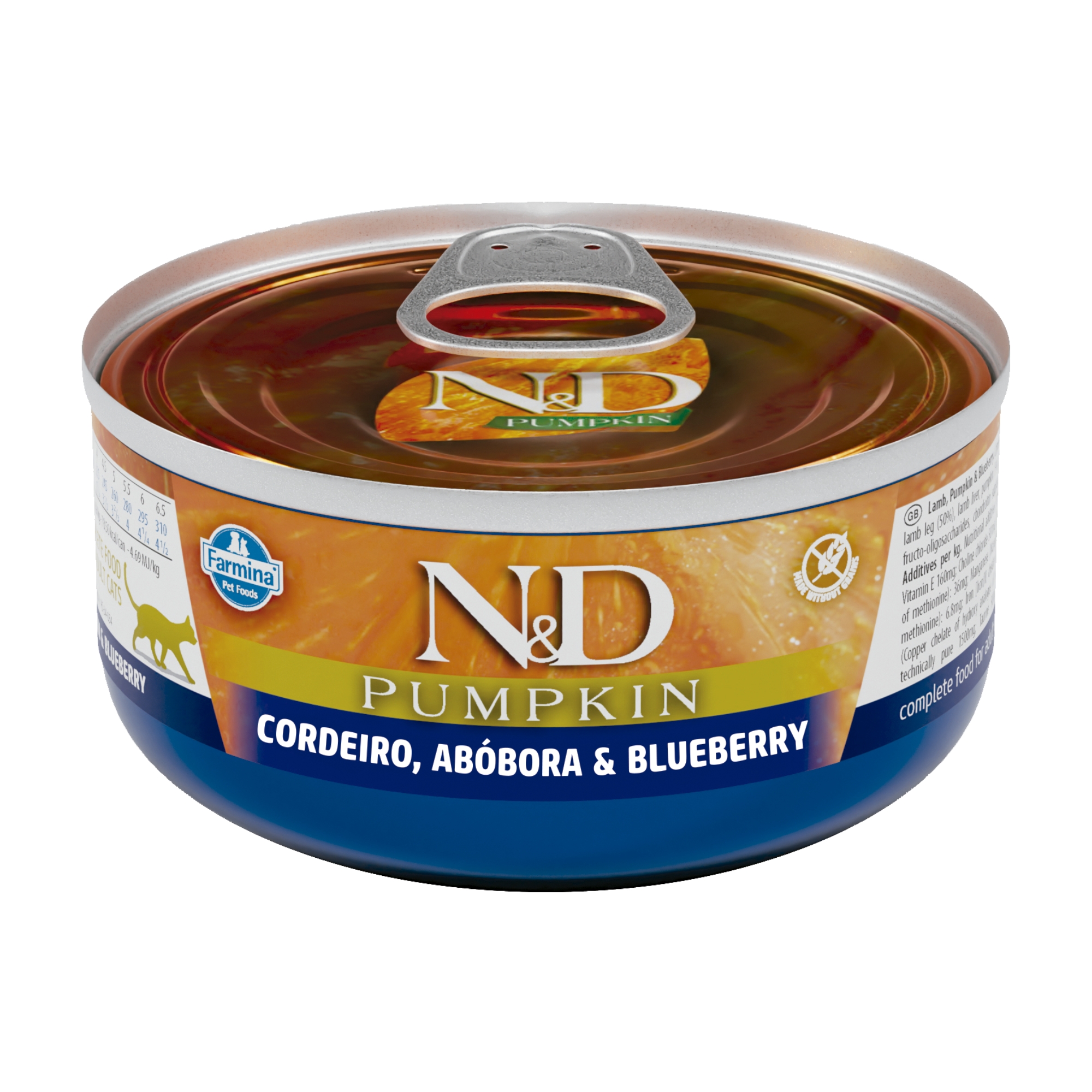 Ração Umida N&D Pumpkin para Gatos de Tod...