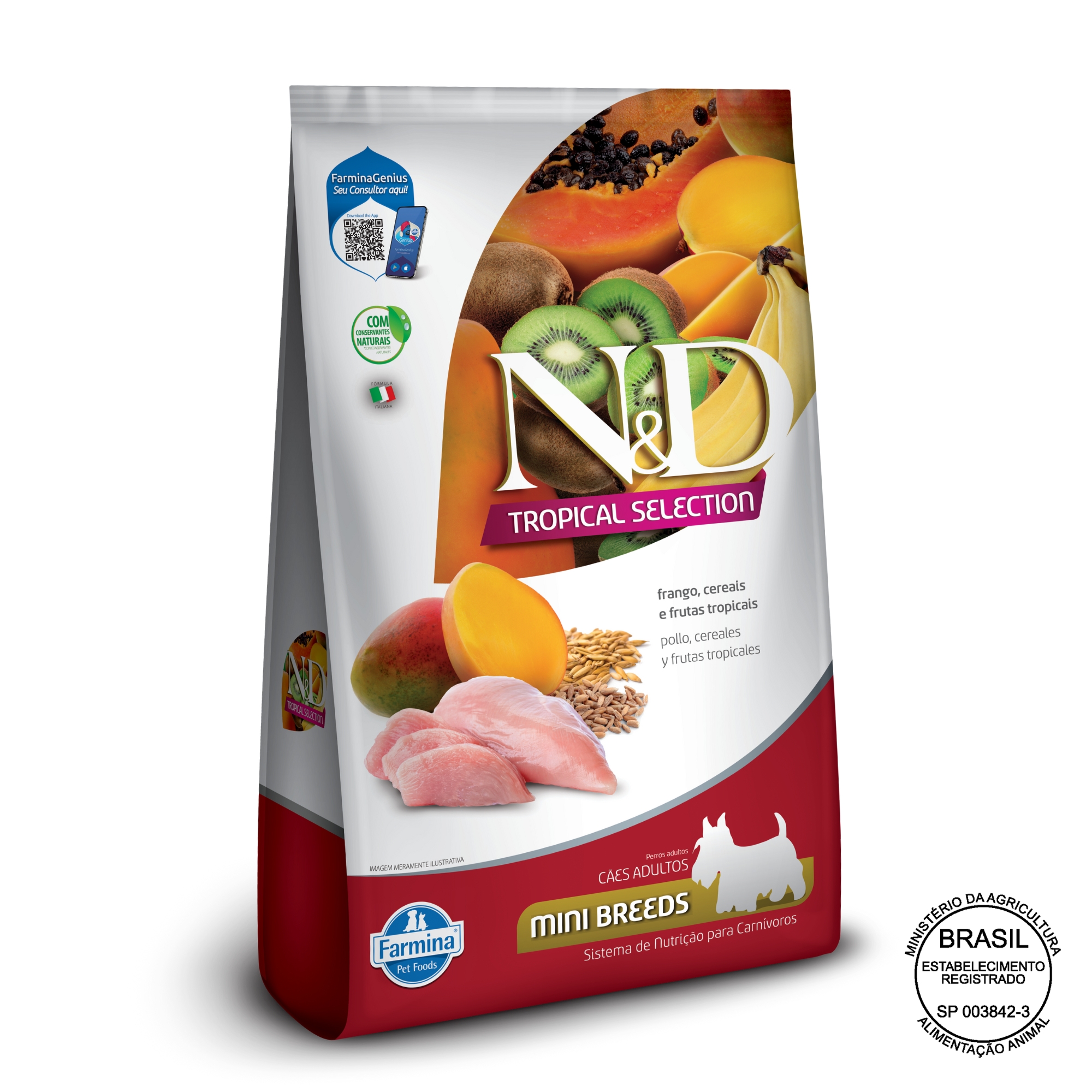 N&D Tropical para Cães Adultos de Raças M...