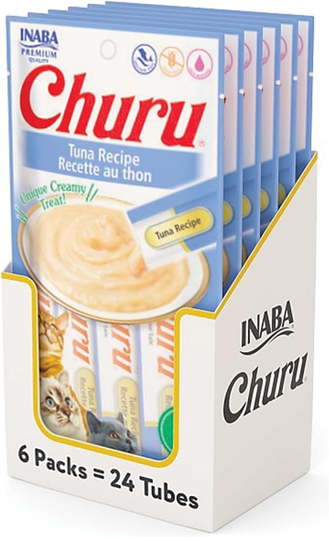 PETISCO P/ GATOS CHURU ATUM - PCT C/4 SACHÊS