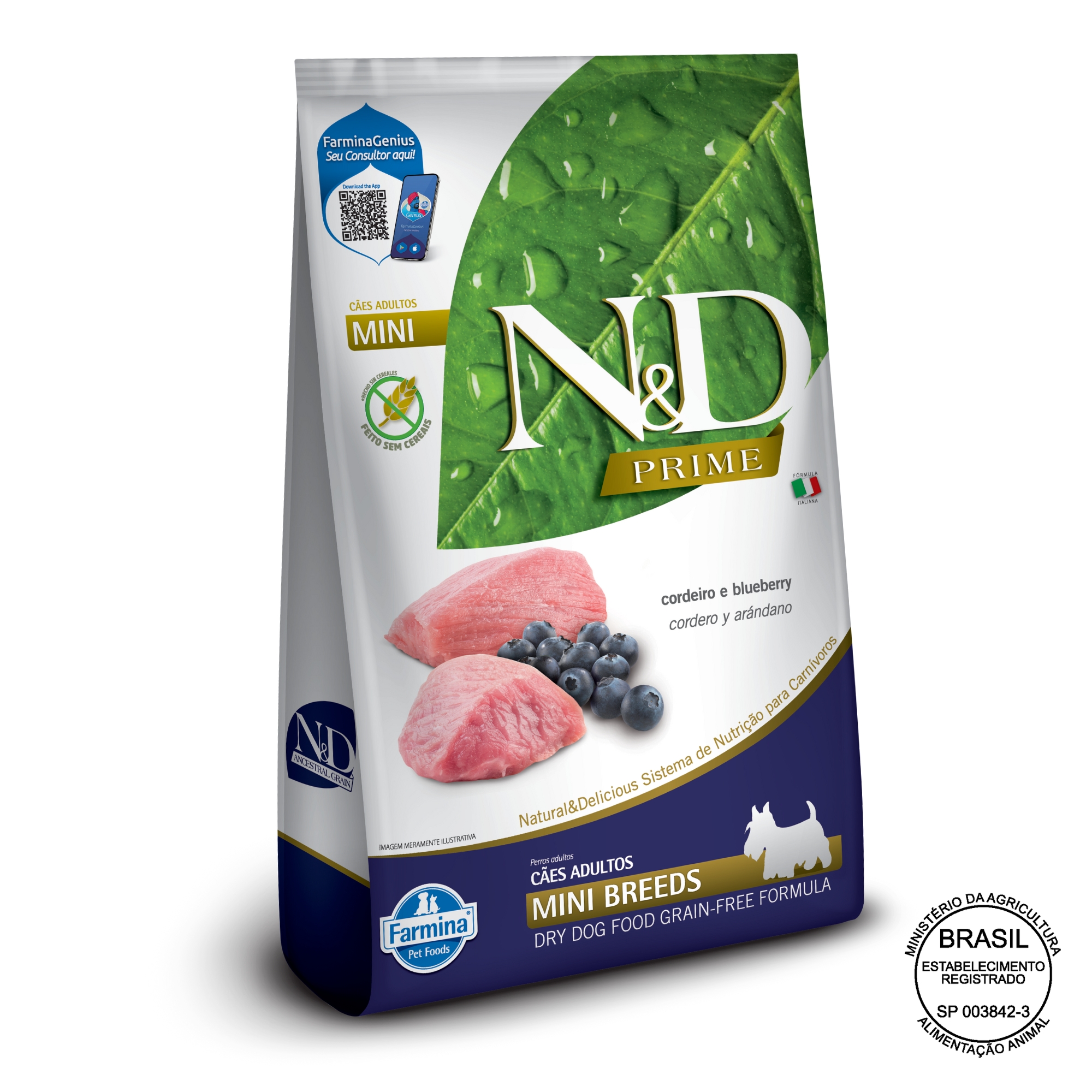 N&D Prime para Cães Adultos de Raças Mini...