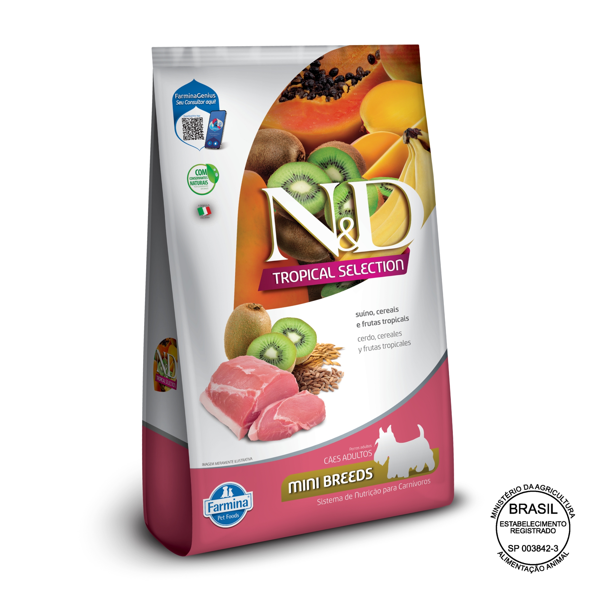 N&D Tropical para Cães Adultos de Raças M...